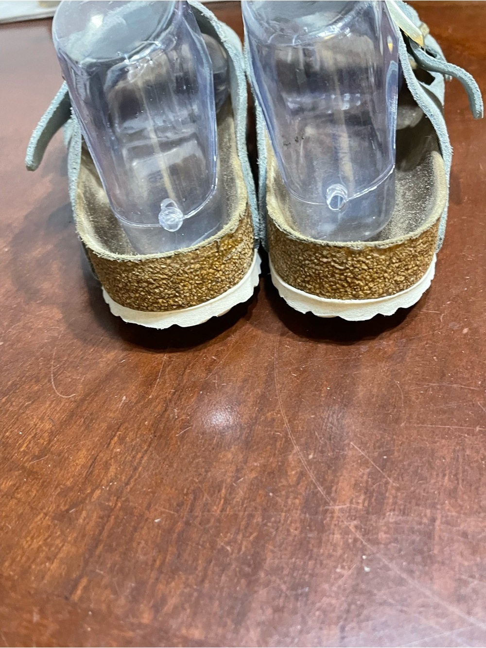 Birkenstock Arizona soft footbed light blue sandals 40 - Picture 8 of 9
